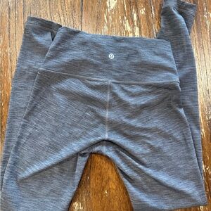 lululemon athletica marl  Charcoal Gray Leggings